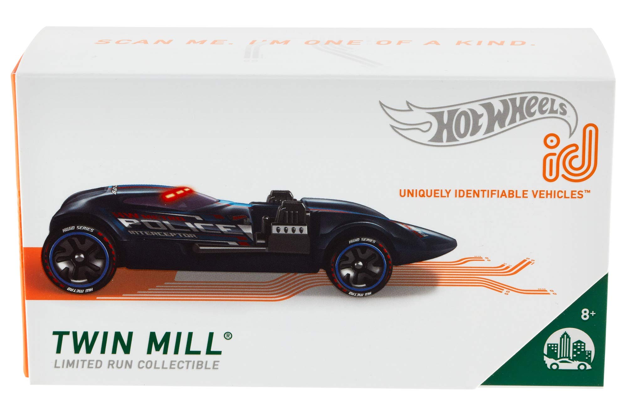 Amazon.com: HOT Wheels id Twin Mill Vehicle : Toys & Games