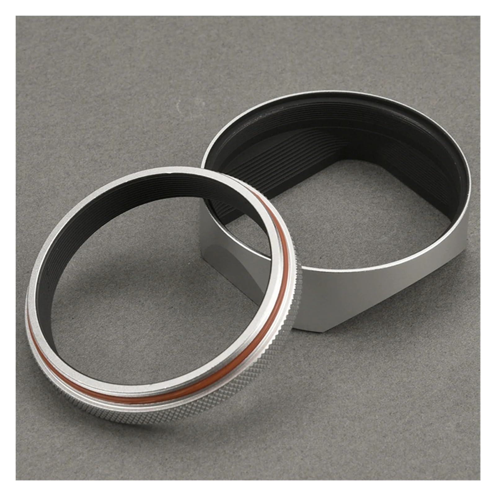 Camera Lens Hood, Compatible con Parasol de Metal Fujifilm X100VI X100V.