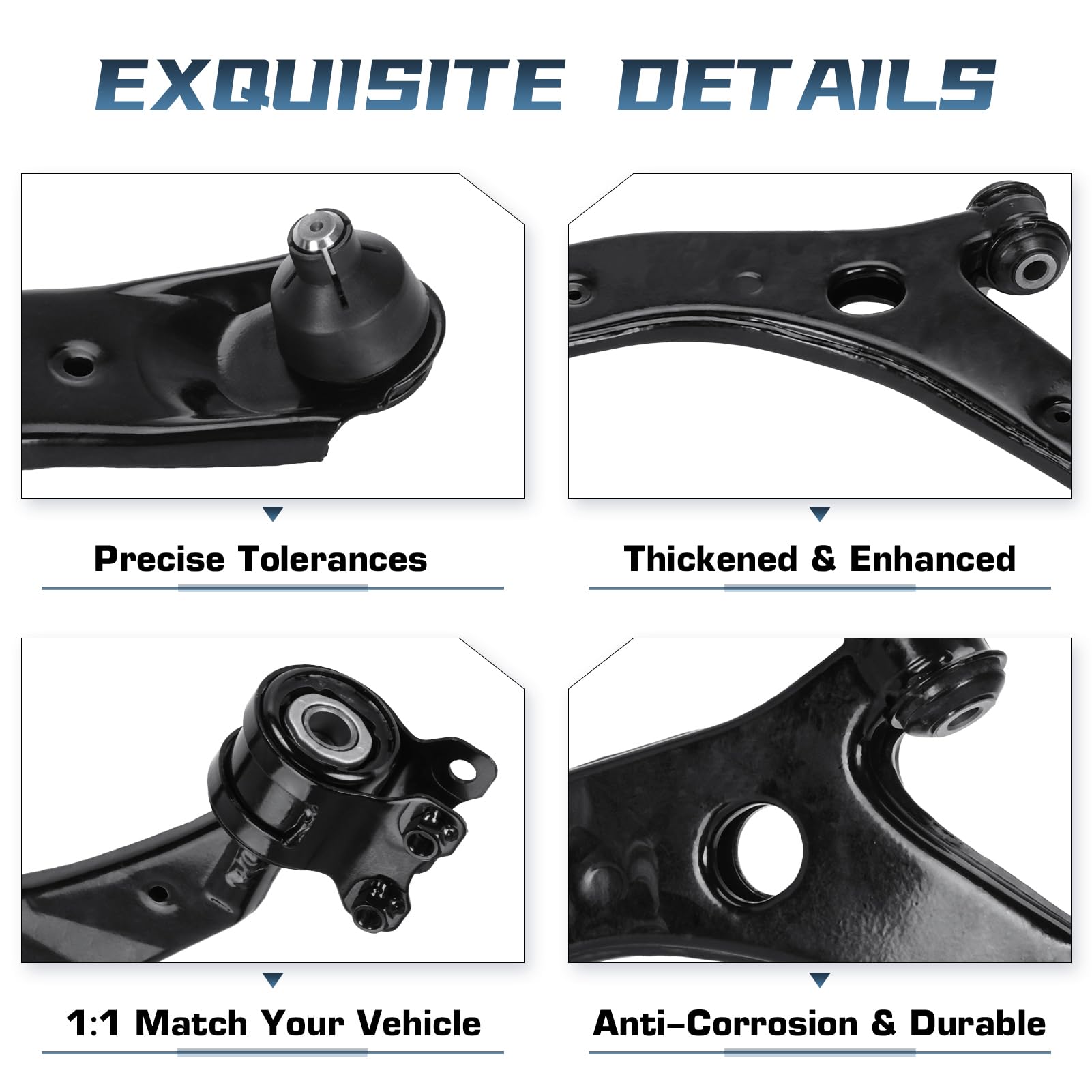 Front Lower Control Arms Ball Joints For Toyota Rav4 2001 20 | Meses