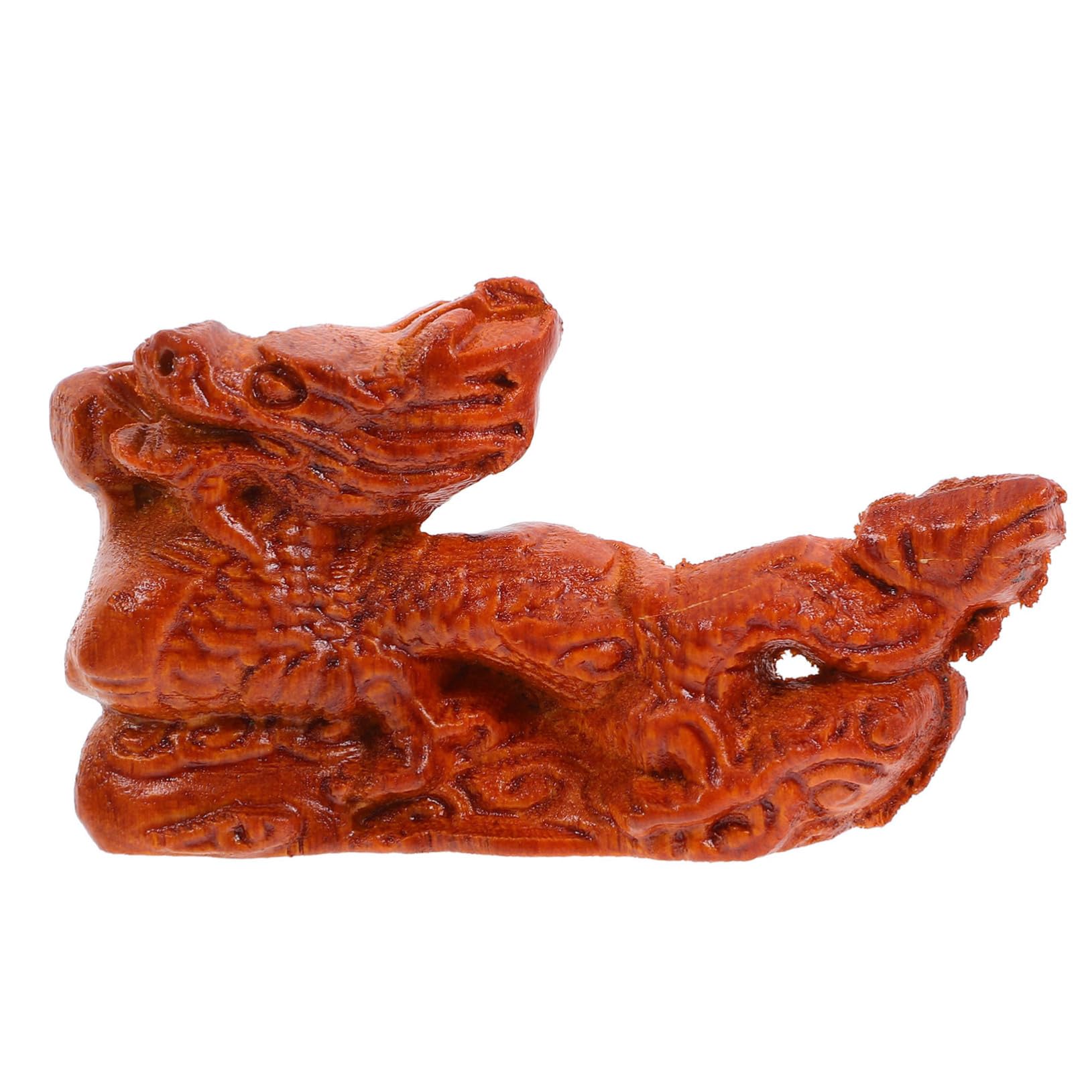 Statue de dragon chinois en bois pour revitaliser un meuble trop vide