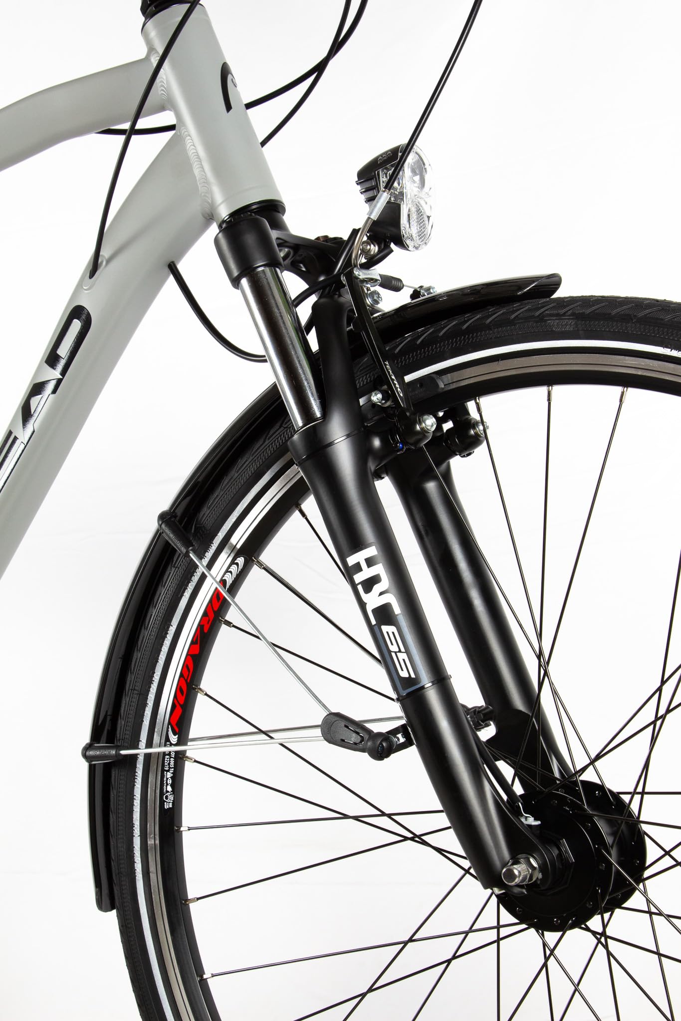 Revelo 1.0 Trekking Bike Matt Grey/Red