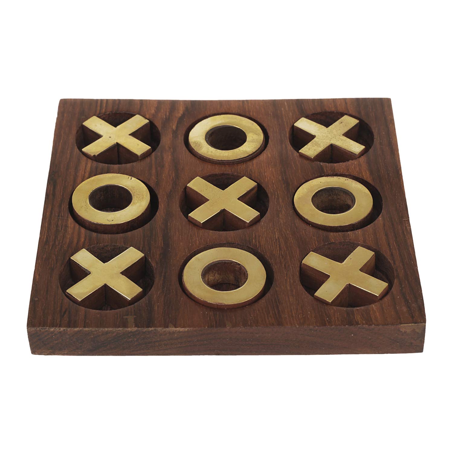 KESHA SPREE Wooden Tic Tac Toe/Noughts and Crosses Game: Handmade & Organic Traditional Wood Game for Kids & Adults - Export Quality (B07L6KL5C3) Amazon Price History, Amazon Price Tracker