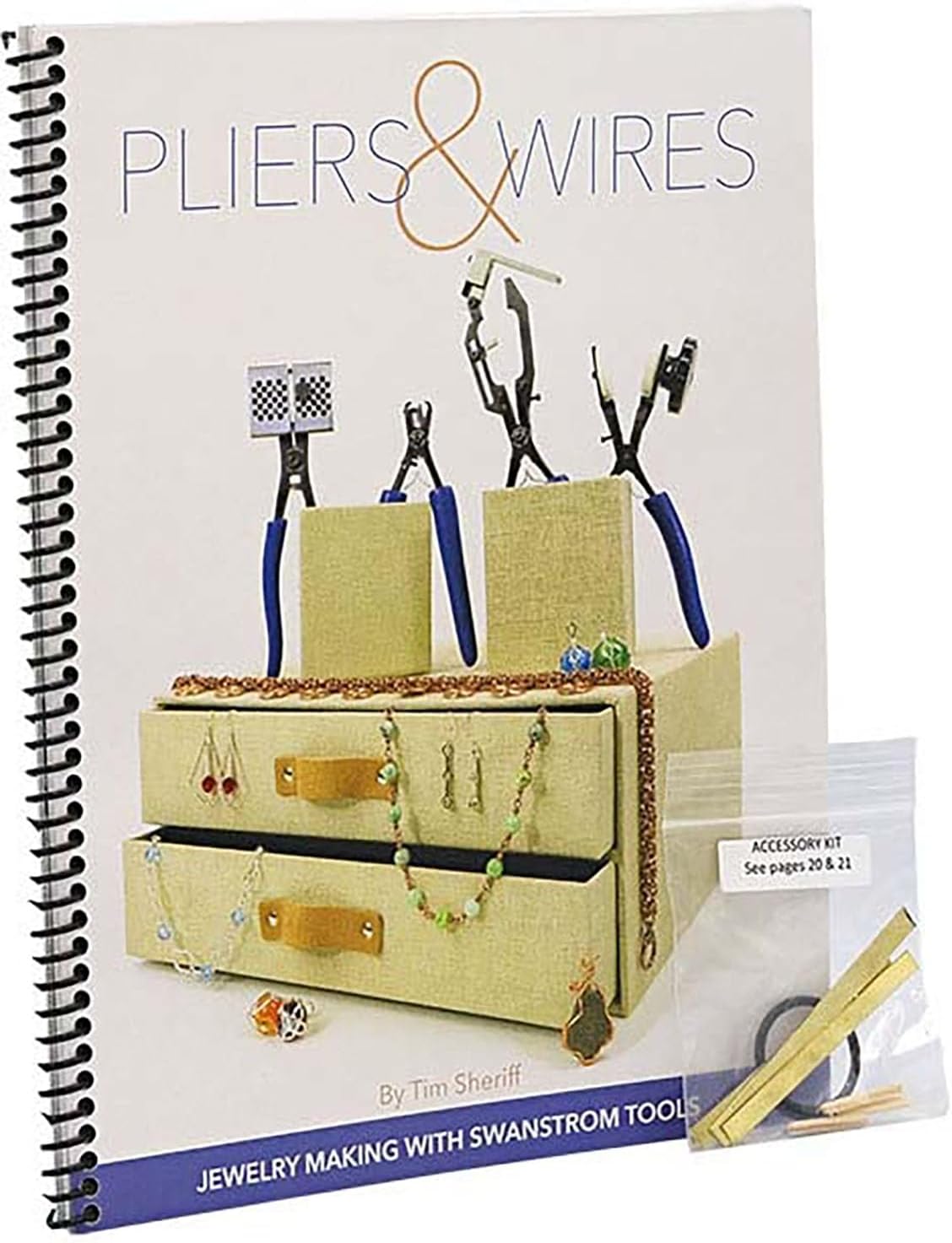 Book, Pliers & Wires; Jewelry Making by: Tim Sheriff (Swanstrom NR0106)