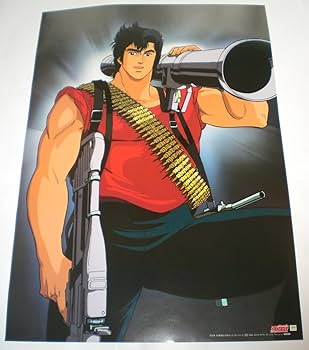 シティーハンター 等身大布ポスター 冴羽獠 劇場版シティーハンター 天使の涙(エンジェルダスト) 等身大布