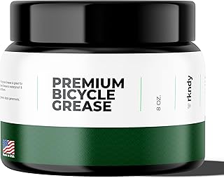 Premium Extra Sticky Bicycle Grease – Superior Lithium Complex, Always Stays in Place, Dyed for Easy Detection, Waterproof, High-Temperature Performance – Ideal for Pedals, Chains, & Bearing