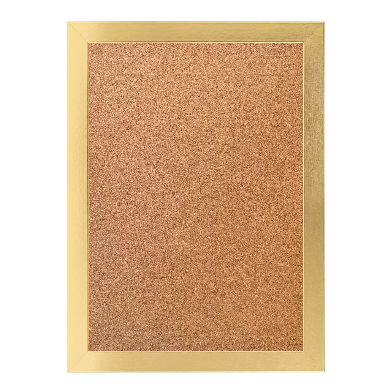 CLAMARO 'Memo' prikbord kurk 80 x 40 met lijst | Lila pastel | Kurkwand met MDF-houten lijst en metalen ophangers (dwars- & portretformaat) | Incl. 10 priknaalden