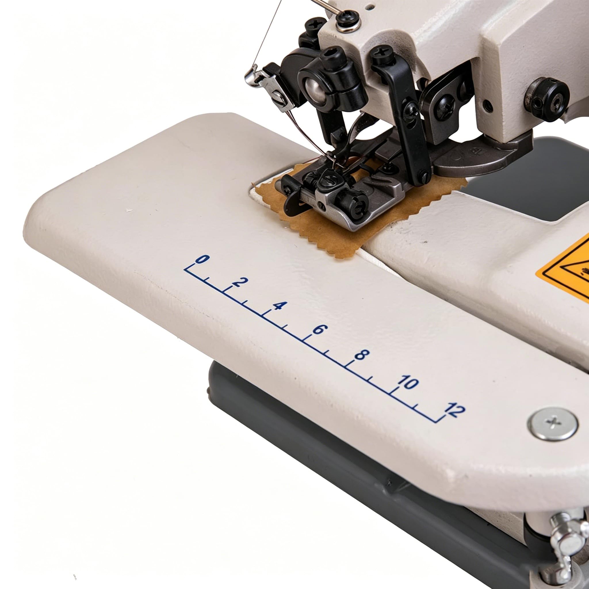 Máquina de coser de punto ciego, dobladillo de escritorio portátil para dobladillar puños, vestidos, faldas y cortinas, perfecta para alteraciones rápidas y acabado profesional