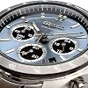 Seiko 1/5 Second Chronograph Quartz Chronograph Watch Men's SBTR027 Blue Gray Metallic Domestic Genuine Article