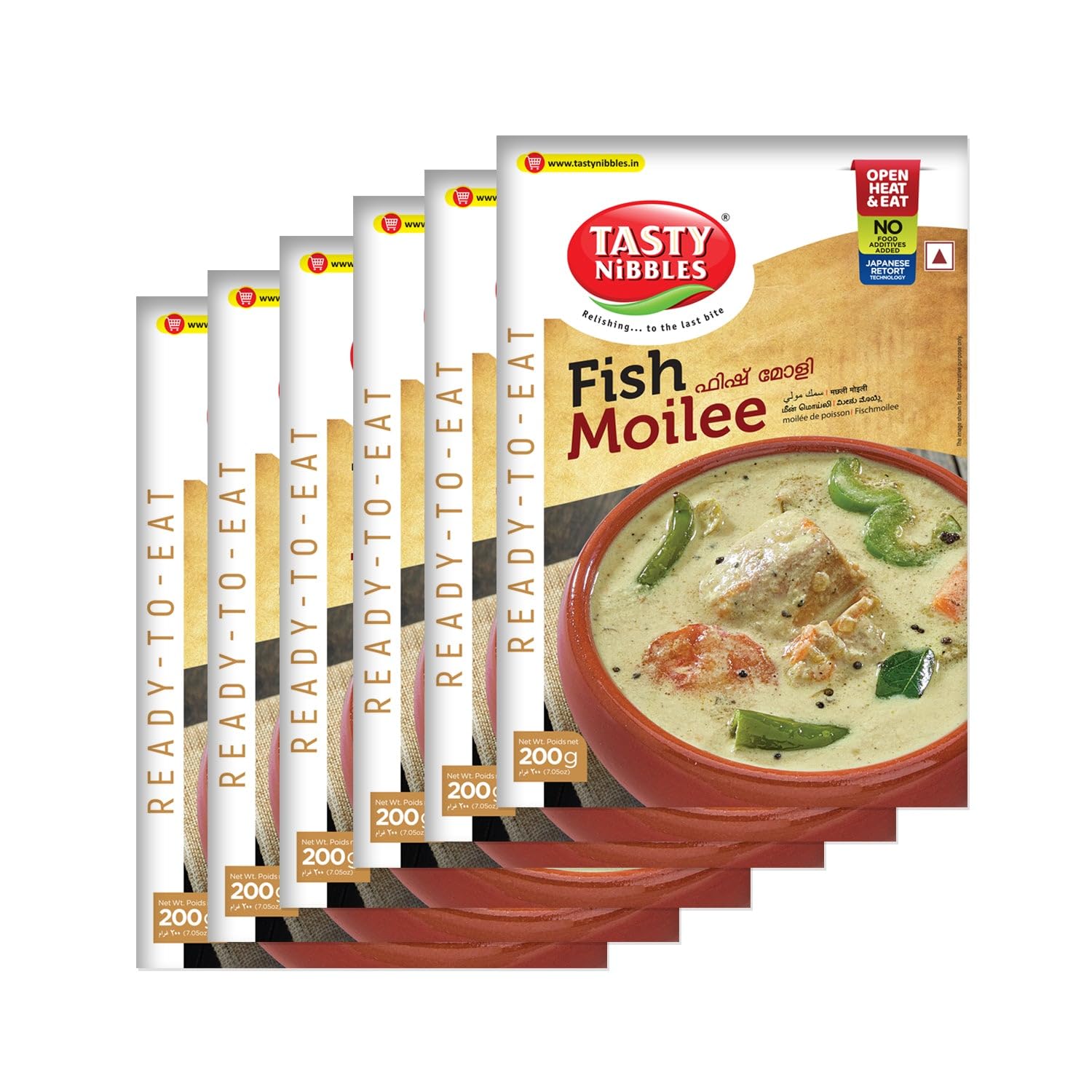 TASTY NIBBLES Fish MOILEE 200GM Pouch [Pack of 6] (B0CSNB9NNW) Amazon Price History, Amazon Price Tracker