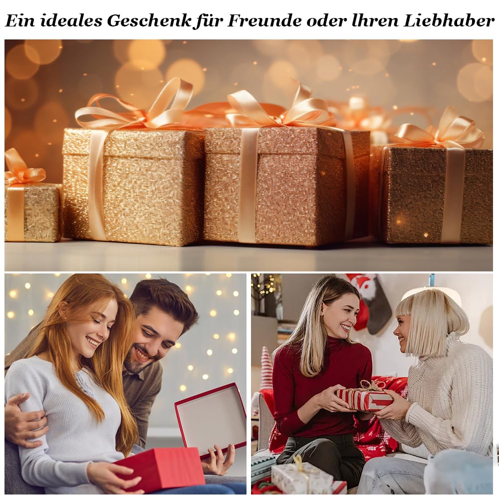 Vibration für Frauen Massagestab Massager Leises&Starkes,Elektrischer Handheld Kabelloses Handmassagegerät Stab-Massager aus Weiches Silikon, 20 Vibrationsmodi& 8 Geschwindigkeiten,Ganzkörper,Schwarz