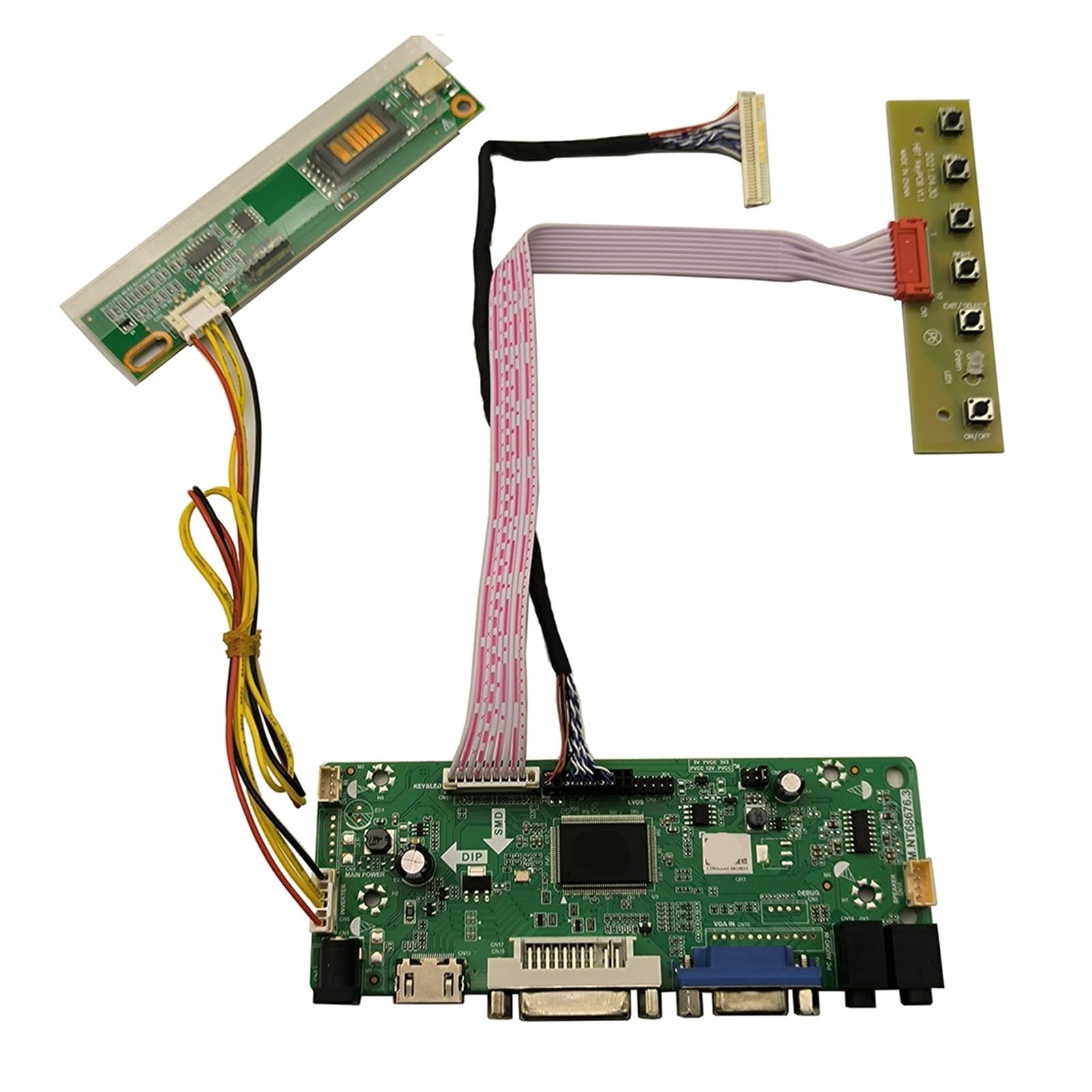 Compatibile da 15.0 pollici for QD15TL02 QD15TL03 QD15TL04 1280x800 LCD LED schermo HDMI + DVI + VGA Driver della scheda controller(QD15TL02 Rev.03)