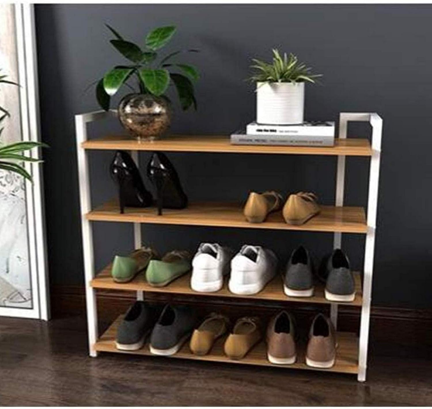 XHCP Zapateros, Zapatero a Prueba de Polvo para Dormitorio Que Ahorra