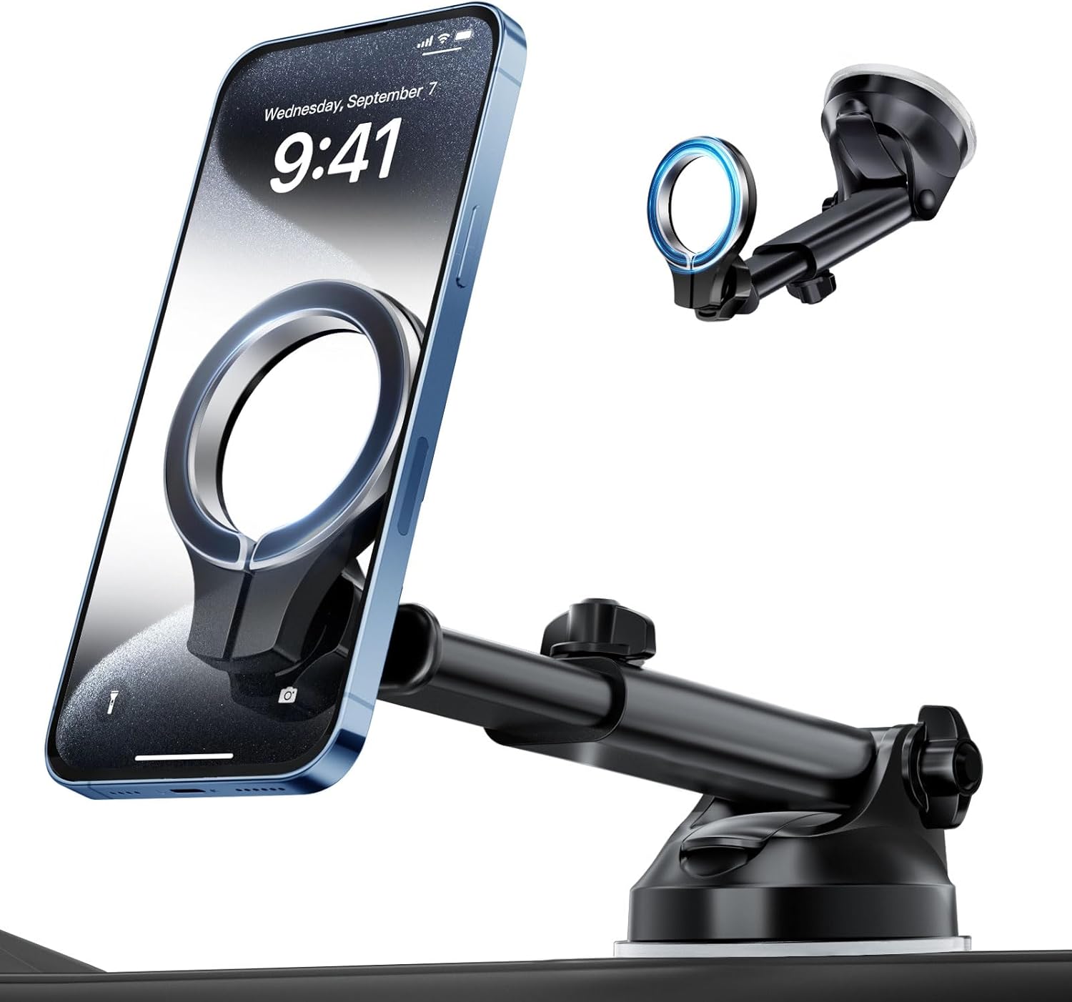 pop-tech for MagSafe Car Mount, Strong Magnets Cell Phone Holder for Your Car Dashboard Windshield, Magnetic Mobile Holder Dash with Ultra Suction Cup Fit for iPhone 16 Pro Max 15 14 13 12 Series pop-tech for MagSafe Car Mount, Strong Magnets Cell Phone Holder for Your Car Dashboard Windshield, Magnetic Mobile Holder Dash with Ultra Suction Cup Fit for iPhone 16 Pro Max 15 14 13 12 Series