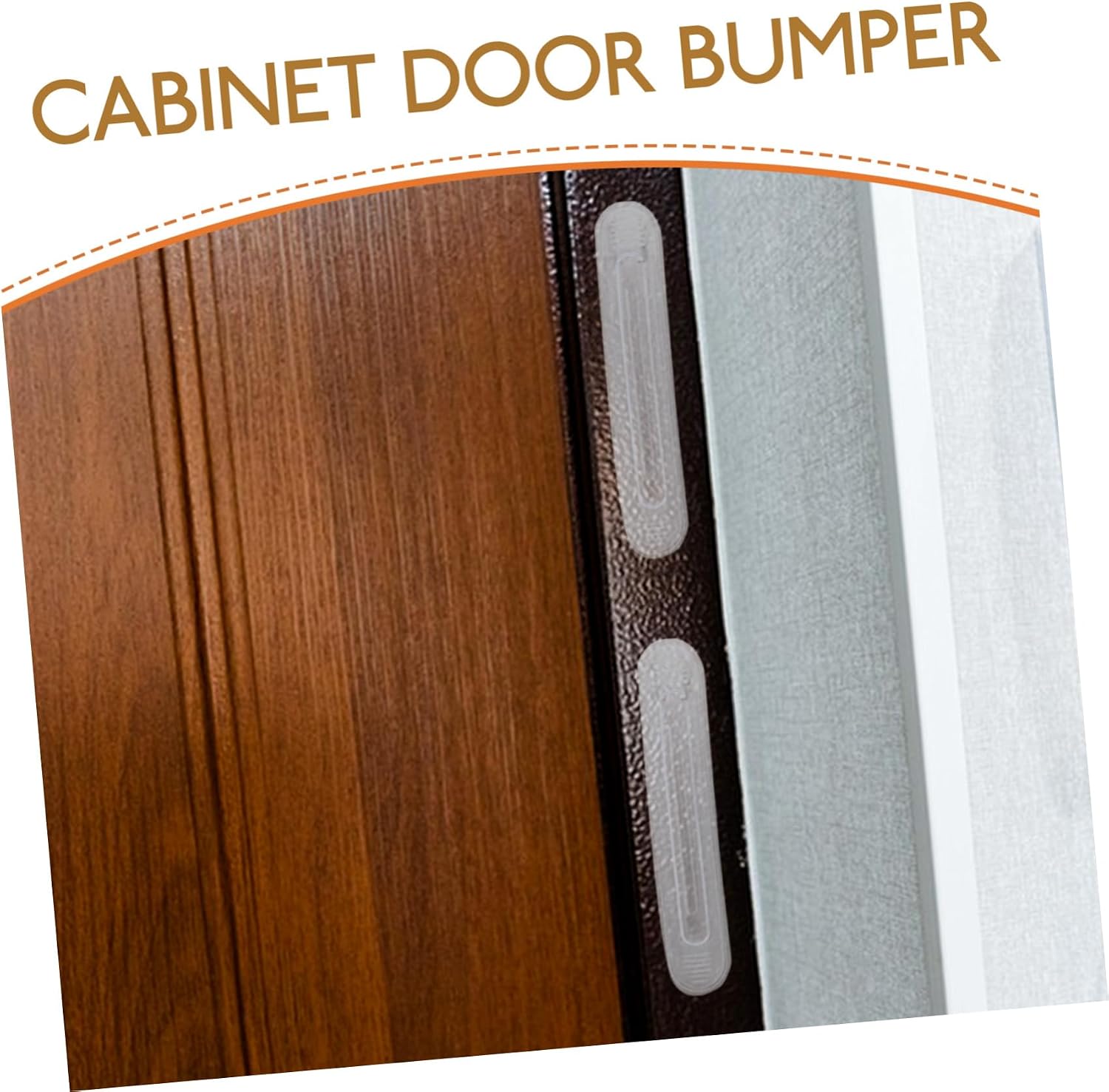 4pcs Cabinet Door Bumpers Protectors for Chairs Wall Protectors from Furniture Adhesive Bumpers for Glass Table Top