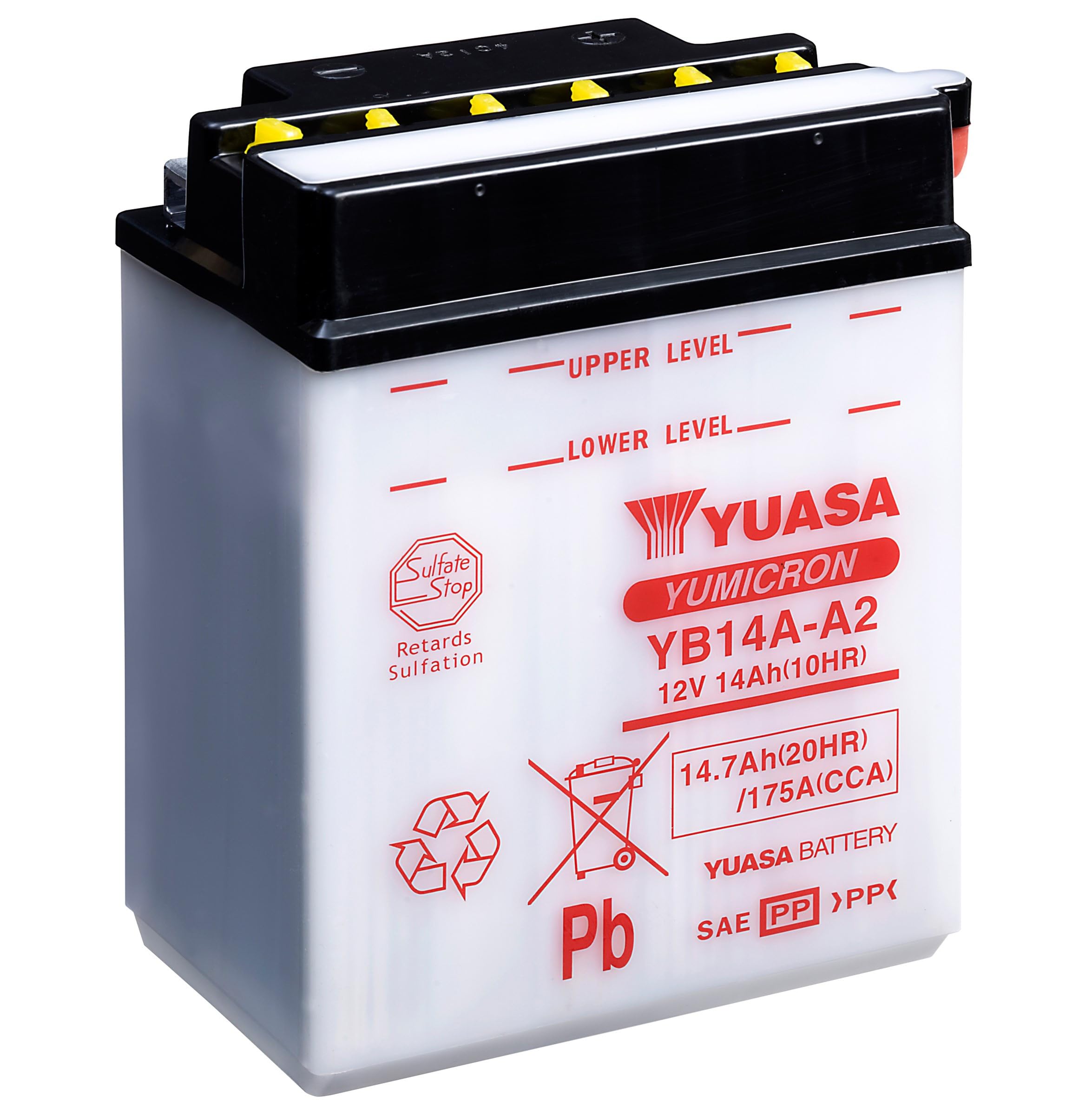 YUASA YB14A-A2 Batterie de Moto