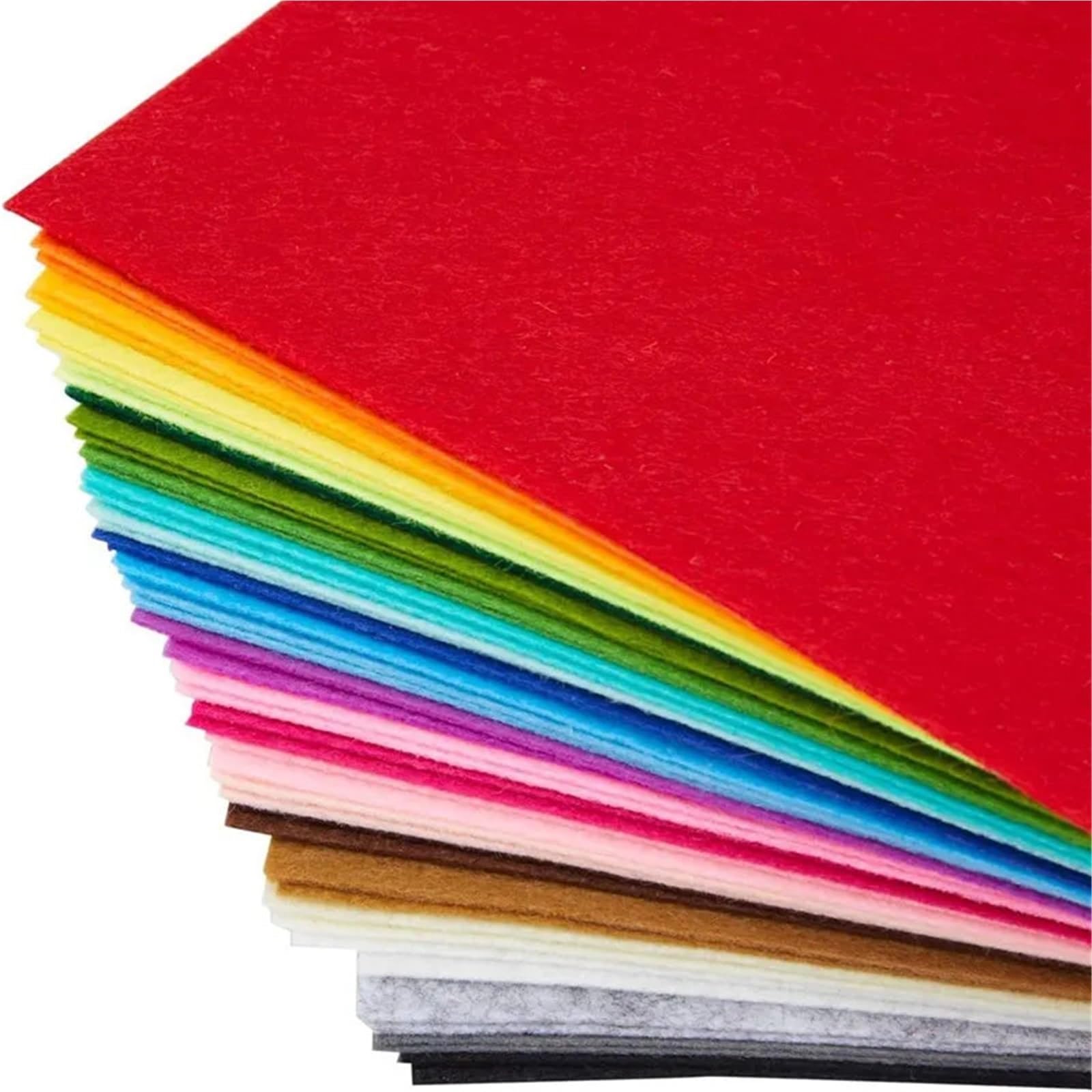 40-teiliges Filzstoff-Blatt-Bastel-Vliesstoff-Set für DIY Patchwork