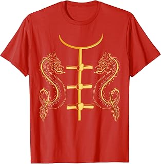 Chinese New Year Traditional Chinese Halloween Kids Costume T-Shirt