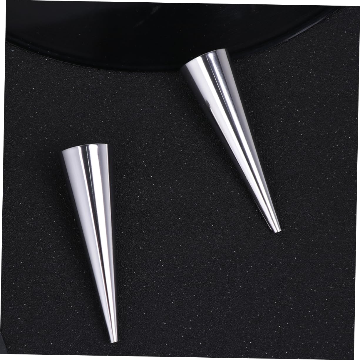 Mikinona 9pcs Stainless Steel Croissant Conical Bread Baking Tools for Home Bakers Compact Easy Delicious Bread Making