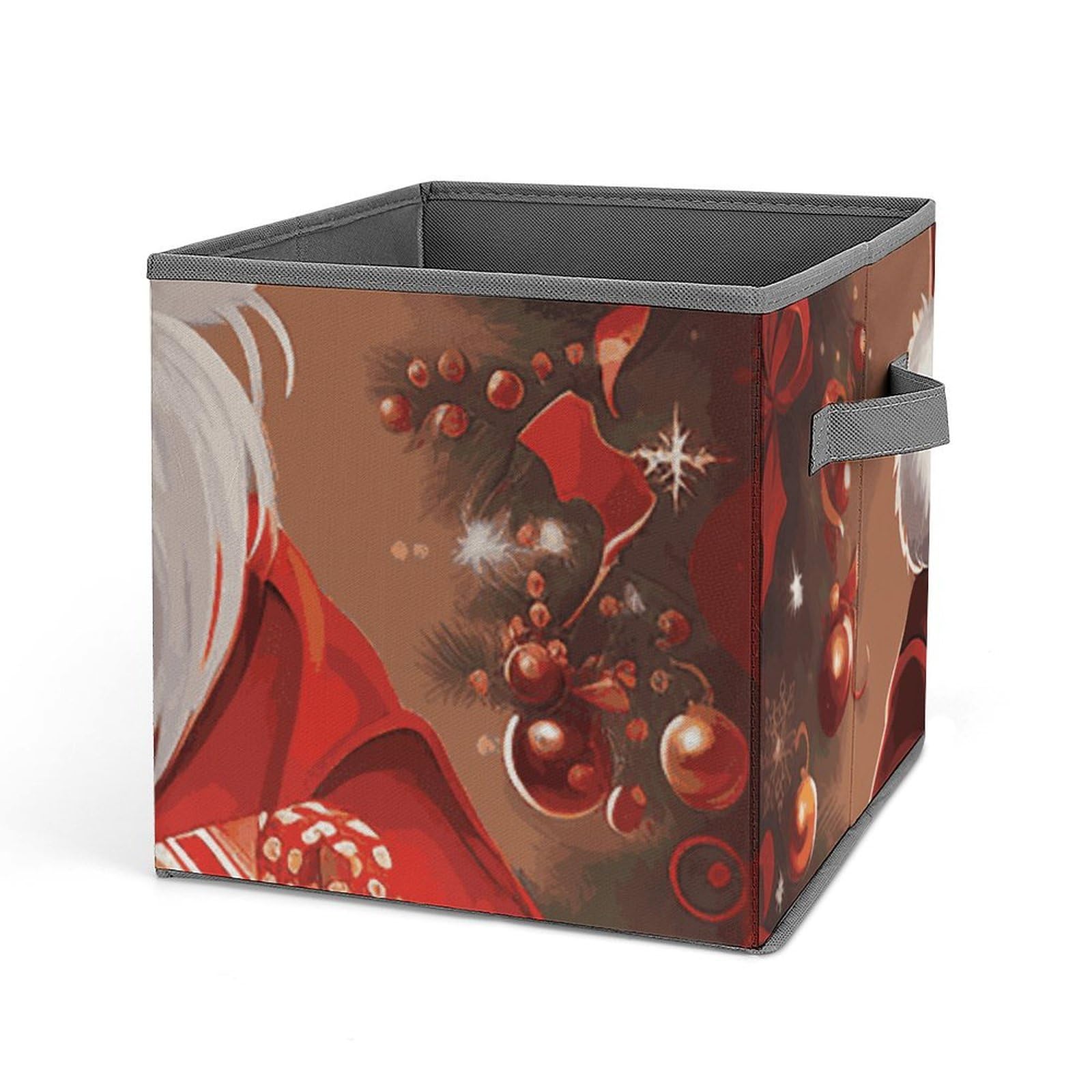 Cube de rangement pliable à poignée renforcée pour le tri efficace des jouets