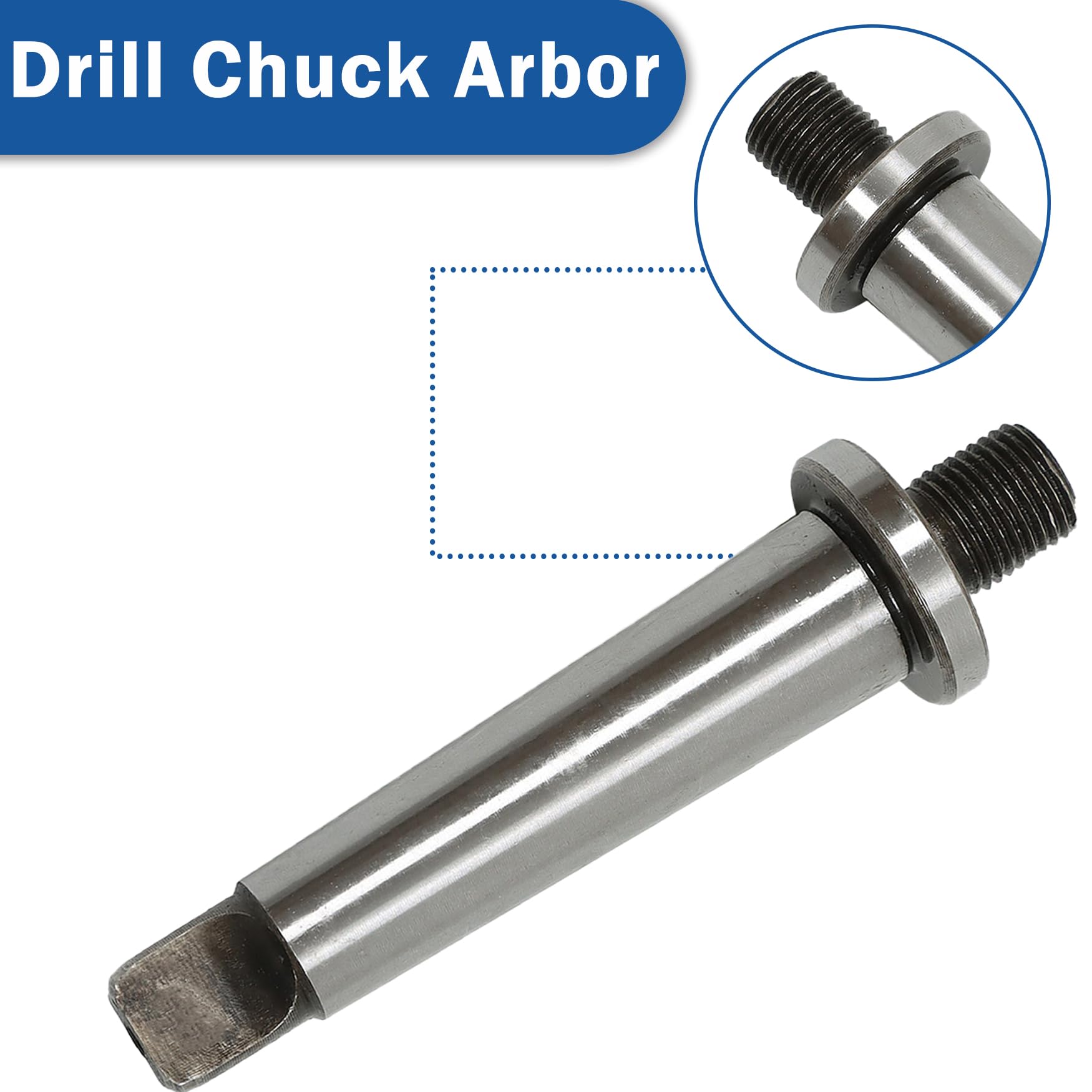 Bench Grinder Drill Chuck With Chuck Key And MT2 Arbo, 1-13mm Lathe ...