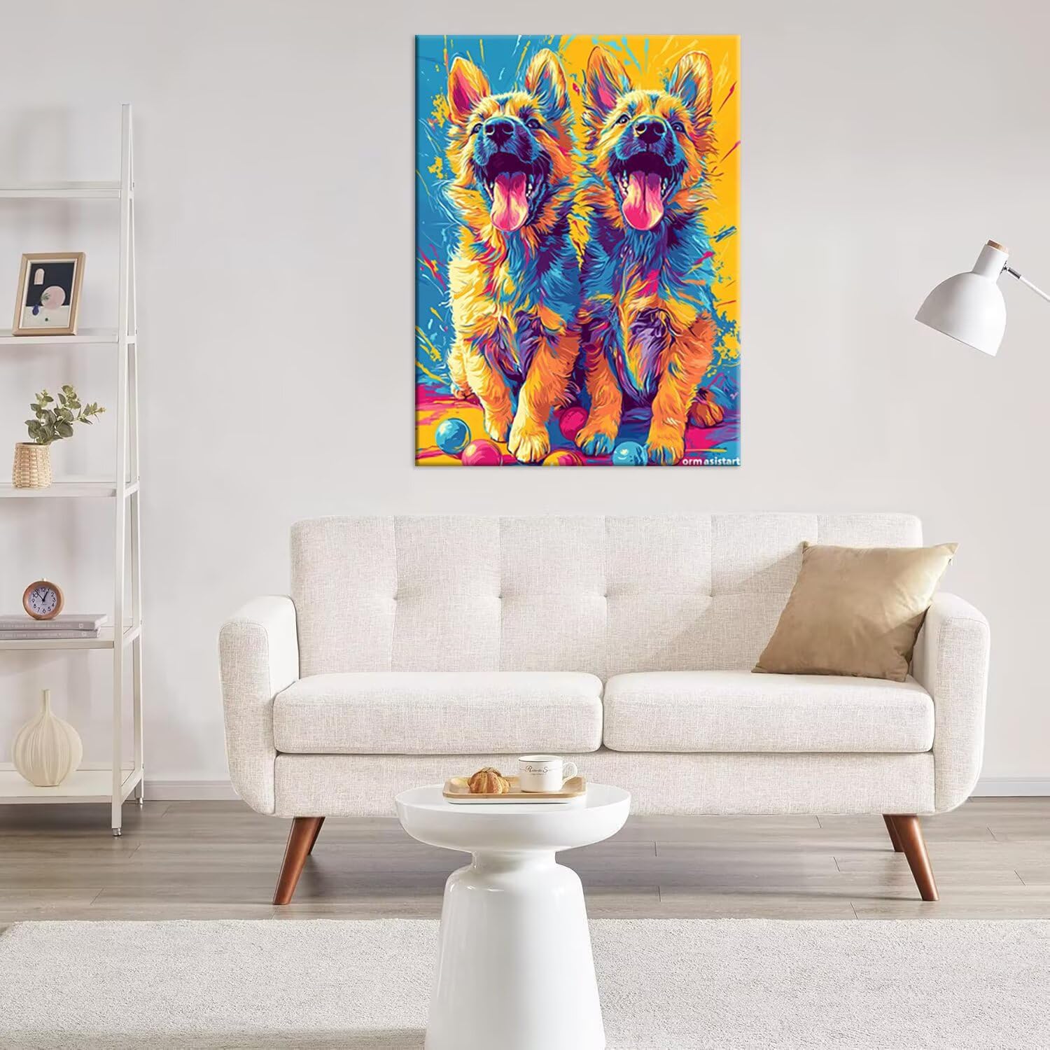 Hyupuanj Zestaw do malowania diamentami dla dorosłych, 61x81.3 cm x-314