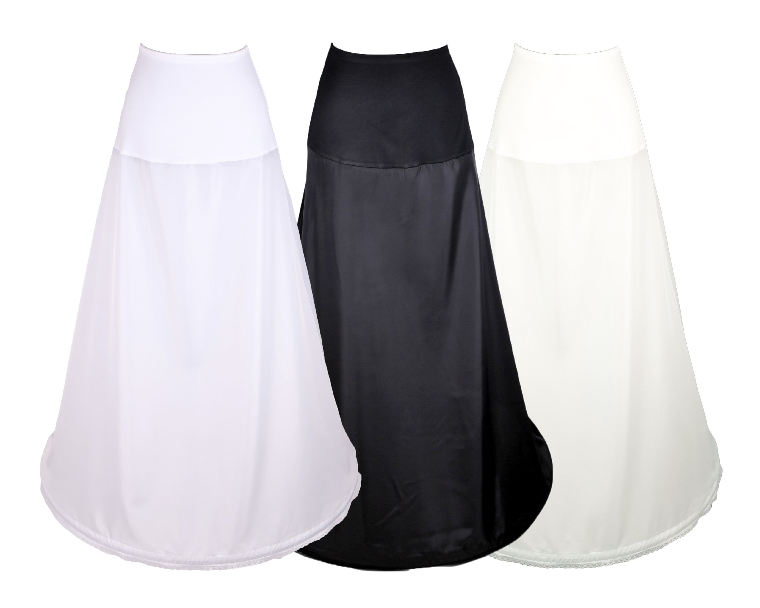 Flora 1 Hoop Lycra Ceinture Jupon de mariée Mariage/de Bal Jupe, Mince Complet