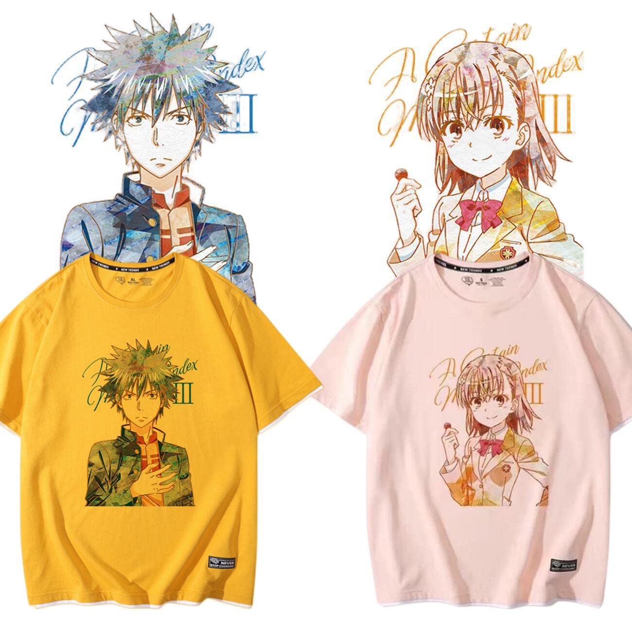 非売品 とある魔術の禁書目録　幻想収束 Tシャツ Amazon.co.jp: OAGG とある魔術の禁書目録 Tシャツ 半袖 インナー