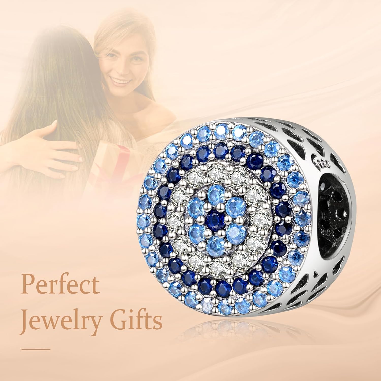 Annmors Silver Charms for Bracelets S925 Love Heart Mom Birthday Dangle for Women Bracelet & Necklace Pendant - Image 3