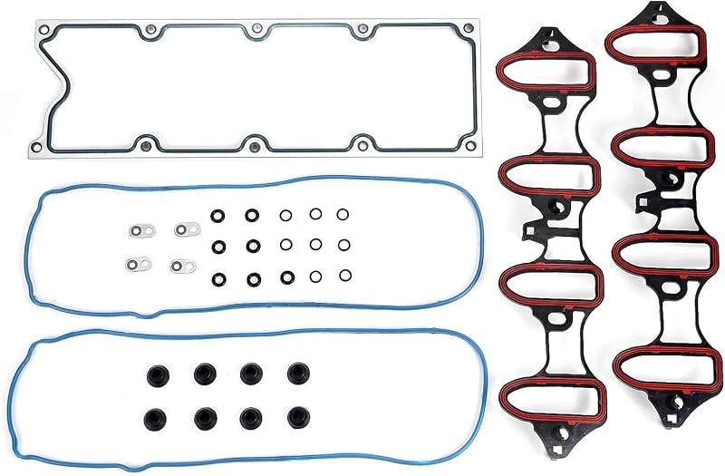 Jogo de juntas do coletor de admissão LIMICAR MIS16340 para Chevrolet Avalanche, Express, GMC Sierra 1500 e GMC Yukon – 1 unidade