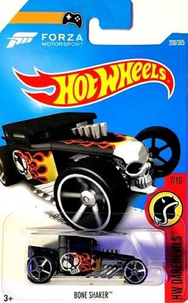 ホットウィール ボーンブレイザー ブラック BONE BLAZERSのレビュー！ボンシェによく似た積載車！！[BGK22
