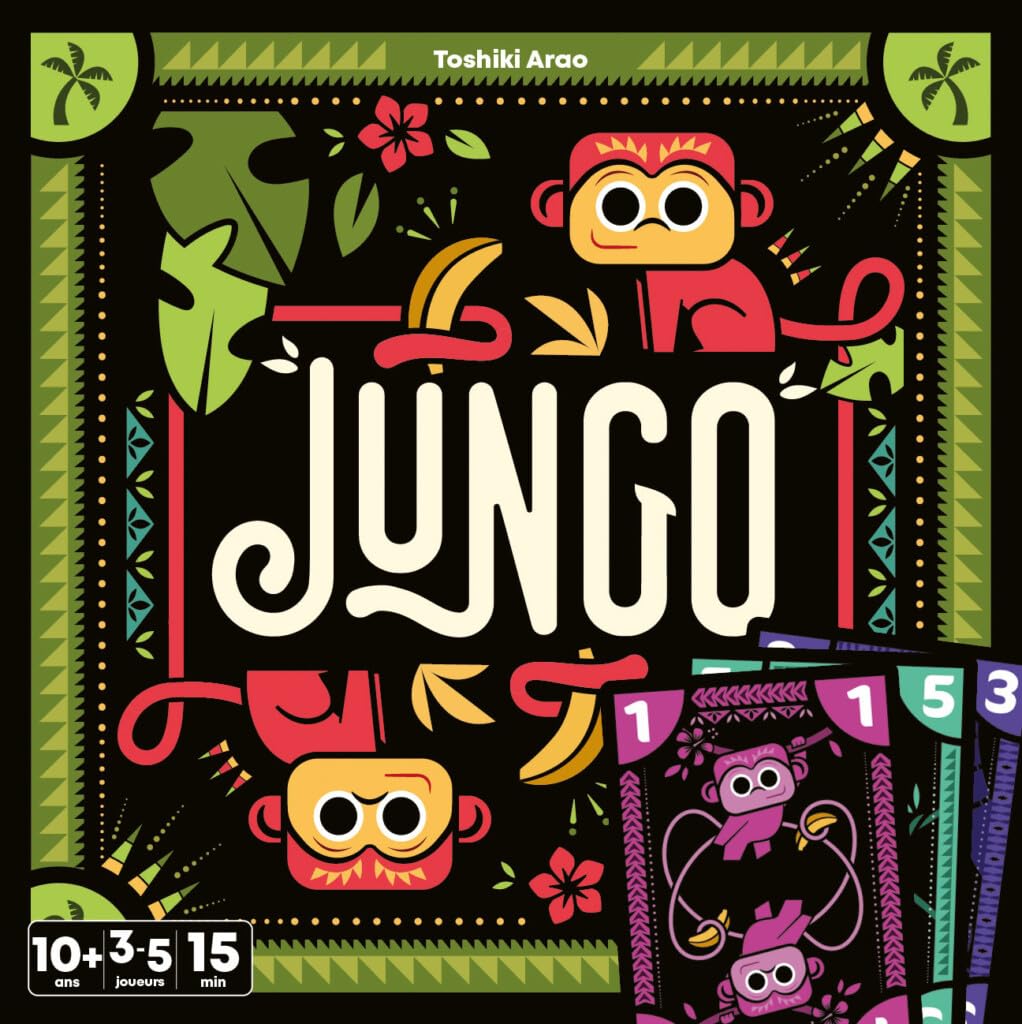 Cocktail Games | Jungo | Card Game | Ages 10+ | 2-5 Players | 15+ Minutes Playing Time