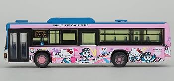 ハローキティ ロンドン行きおえかきバス　コレクションに！ Amazon | ザ・バスコレクション バスコレ 川崎市交通局 かわさき
