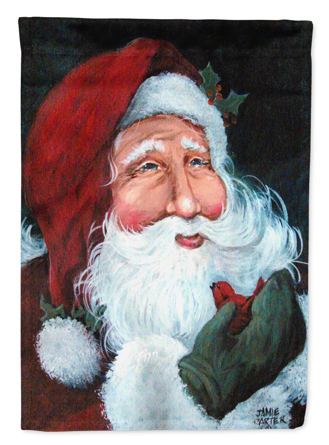 Drapeau de Noël Pjc1001chf résistant aux intempéries grand format motif Santa Claus