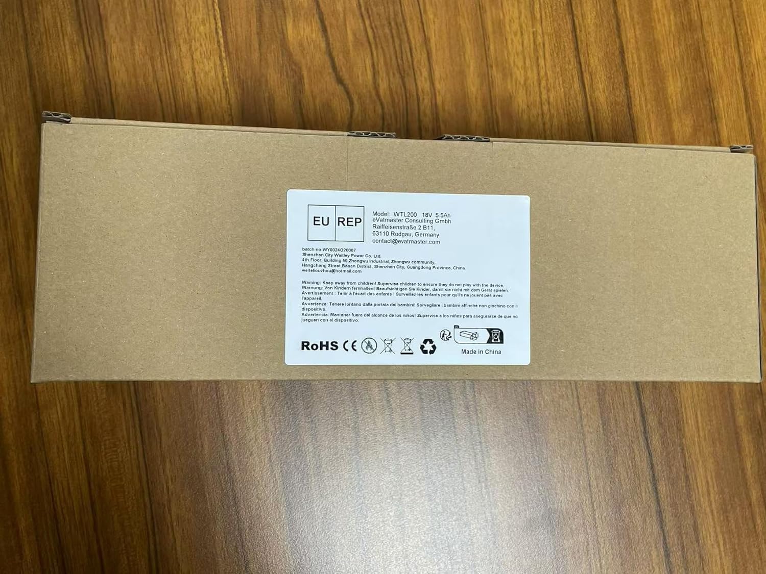 Powarobor 2X 18V 5,5 Ah DCB184 Batería de Iones de Litio de Repuesto para Herramientas eléctricas Dewalt 18 V XR, Compatible con DCB180, DCB182, DCB183, DCB200 y DCB201.