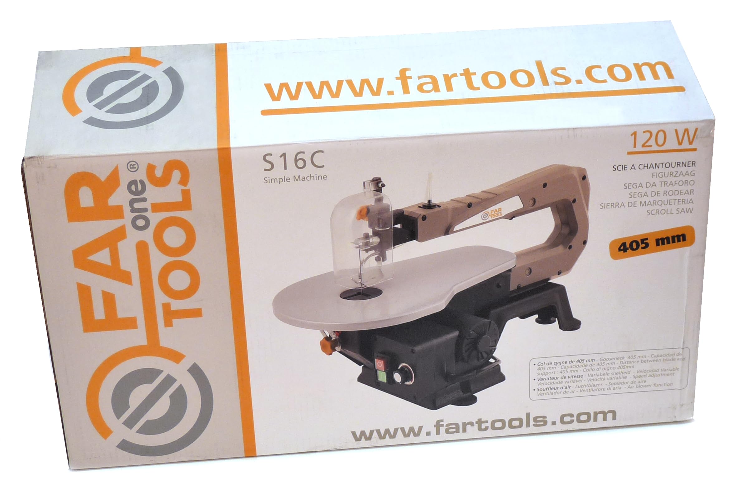 Fartools One S 16 - Sega per intaglio, potenza 120 W