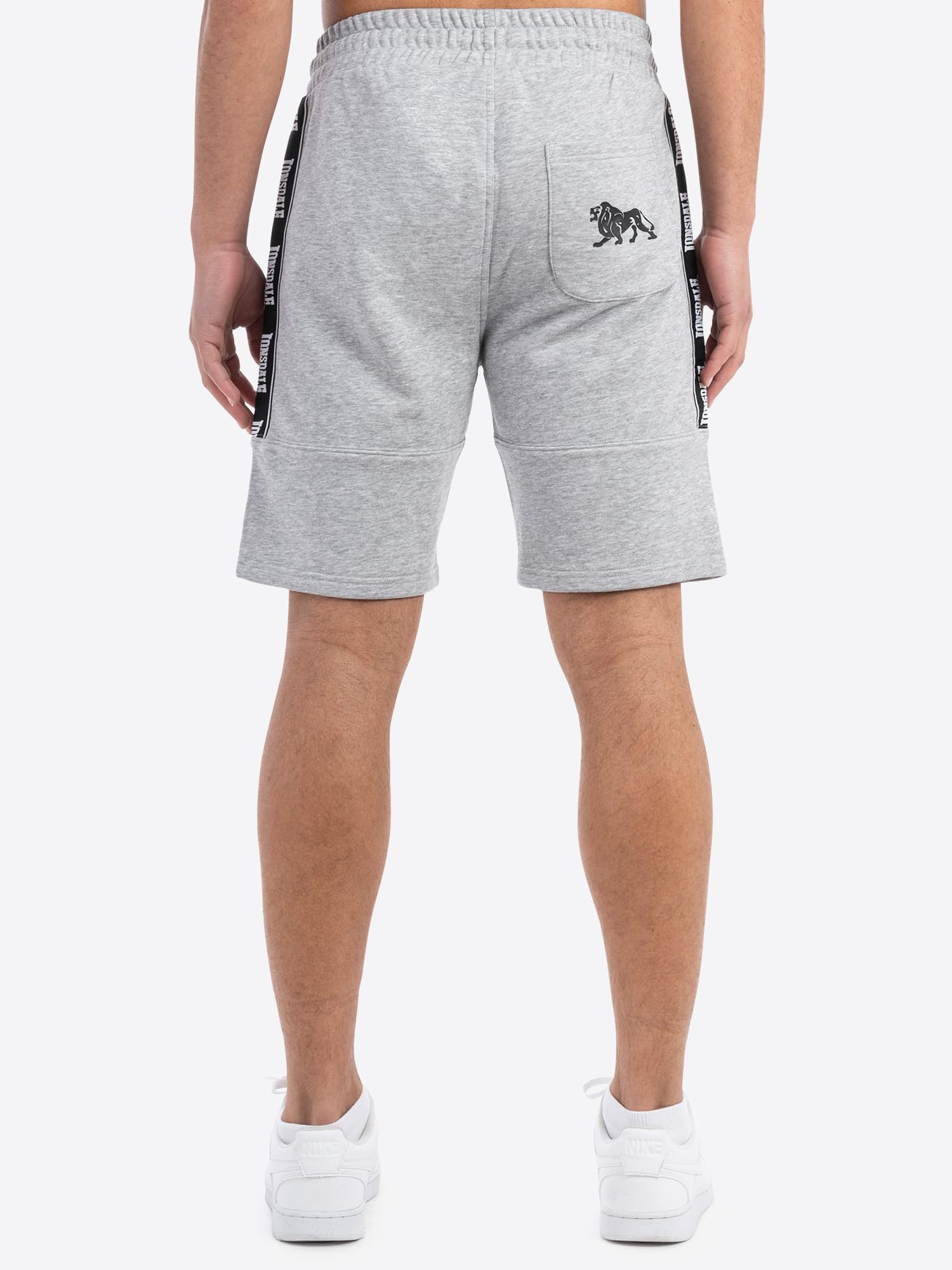 Lonsdale London SCARVELL Uomo Shorts Nero 60% Cotone, 40% Poliestere