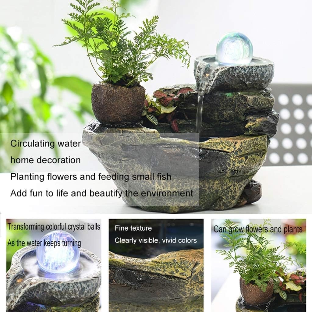 Amazon.co.jp: 水 流れる インテリア 卓上噴水 ポンプ 卓上噴水
