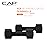CAP Barbell 9 LB Neoprene Dumbbell Hand Weights - Pair | Black
