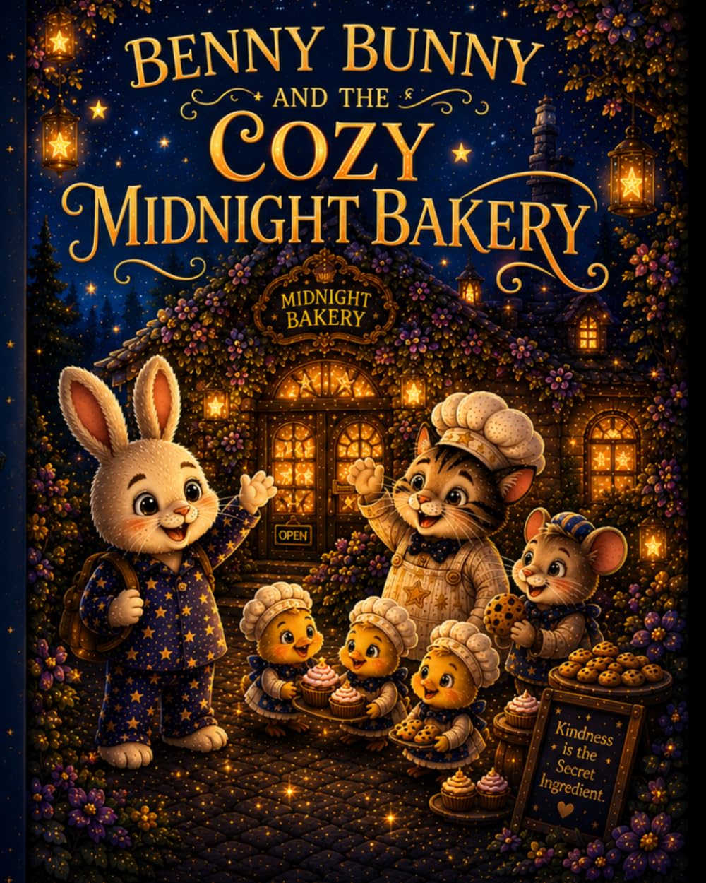 Benny Bunny and the Cozy Midnight Bakery: A Cozy Bedtime Adventure for Kids Ages 4–8 (Benny Bunny Adventures)