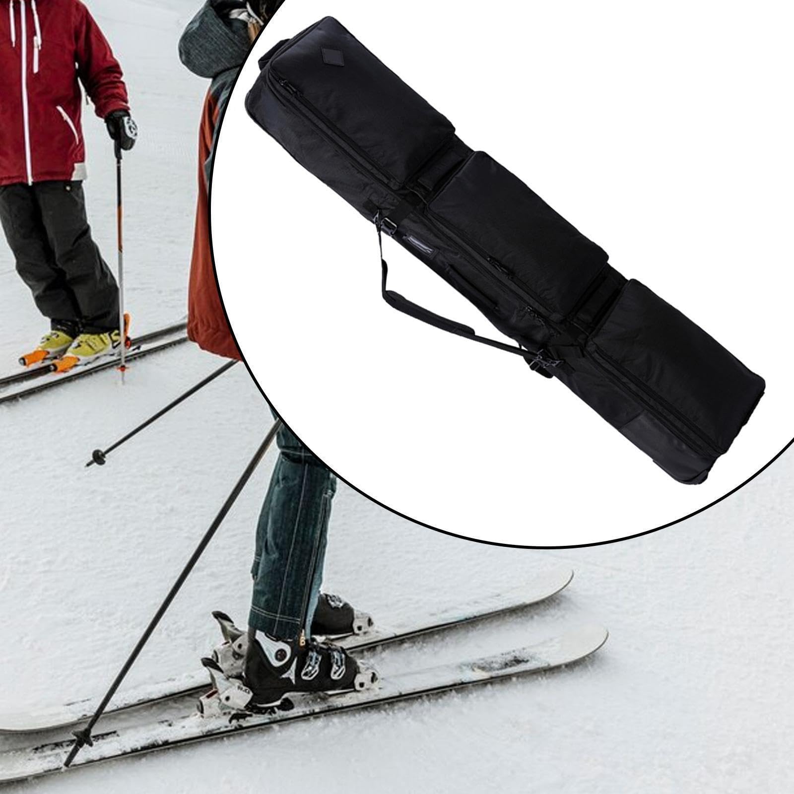 Reisefertiger Snowboard Rucksack mit gepolsterten, praktischen Tragegurten und Griffen für bequemes Tragen. Skitasche, Snowboard Tragetasche,