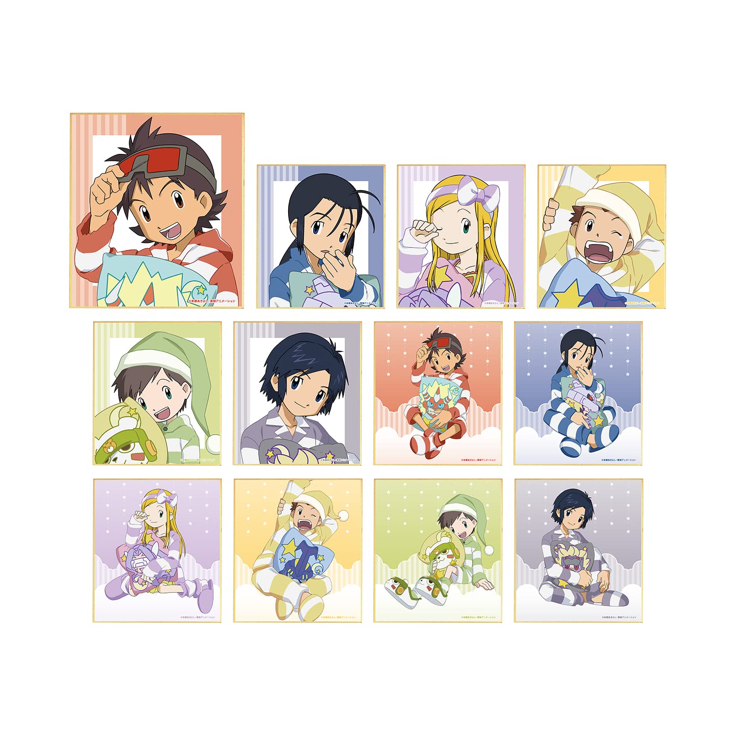 Amazon.co.jp: デジモンフロンティア 描き下ろしイラスト みんなでお