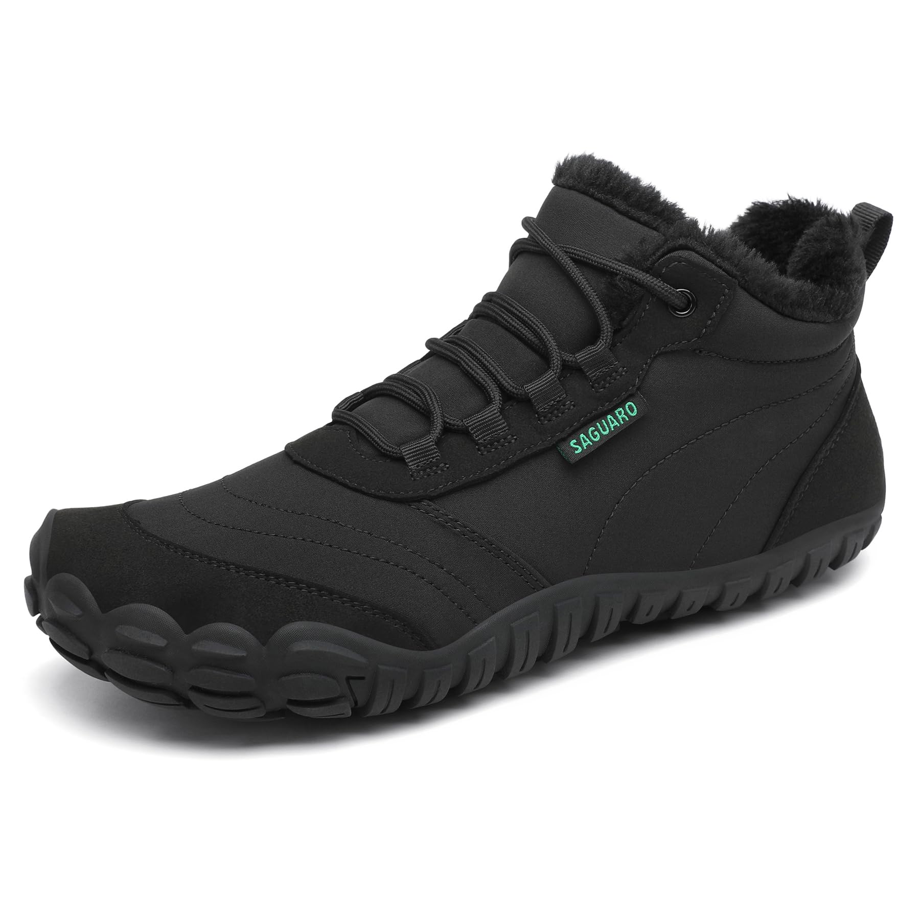 SAGUARO Barefoot Scarpe Invernali Caldo Stivali Neve per Uomo Donna,Gr.36-48