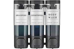Shower Dispenser: Effortless Shampoo & Conditioner Dispensing