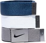 Nike mens 3 Pack Web Belt