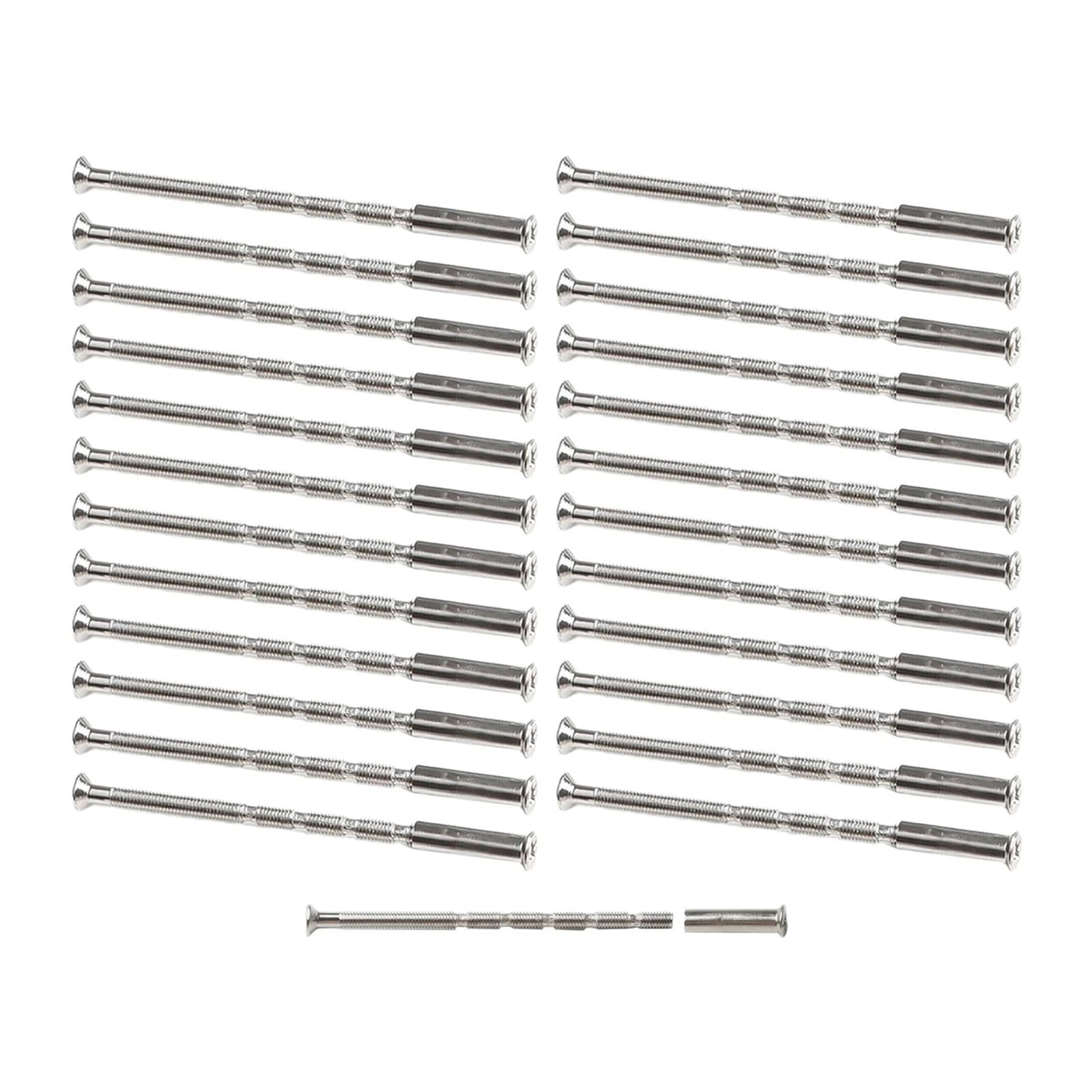 50 piezas de fijaciones pernos manija puerta for tornillos fijación M3 accesorios Hardware for el hogar Para Manillas De Puerta