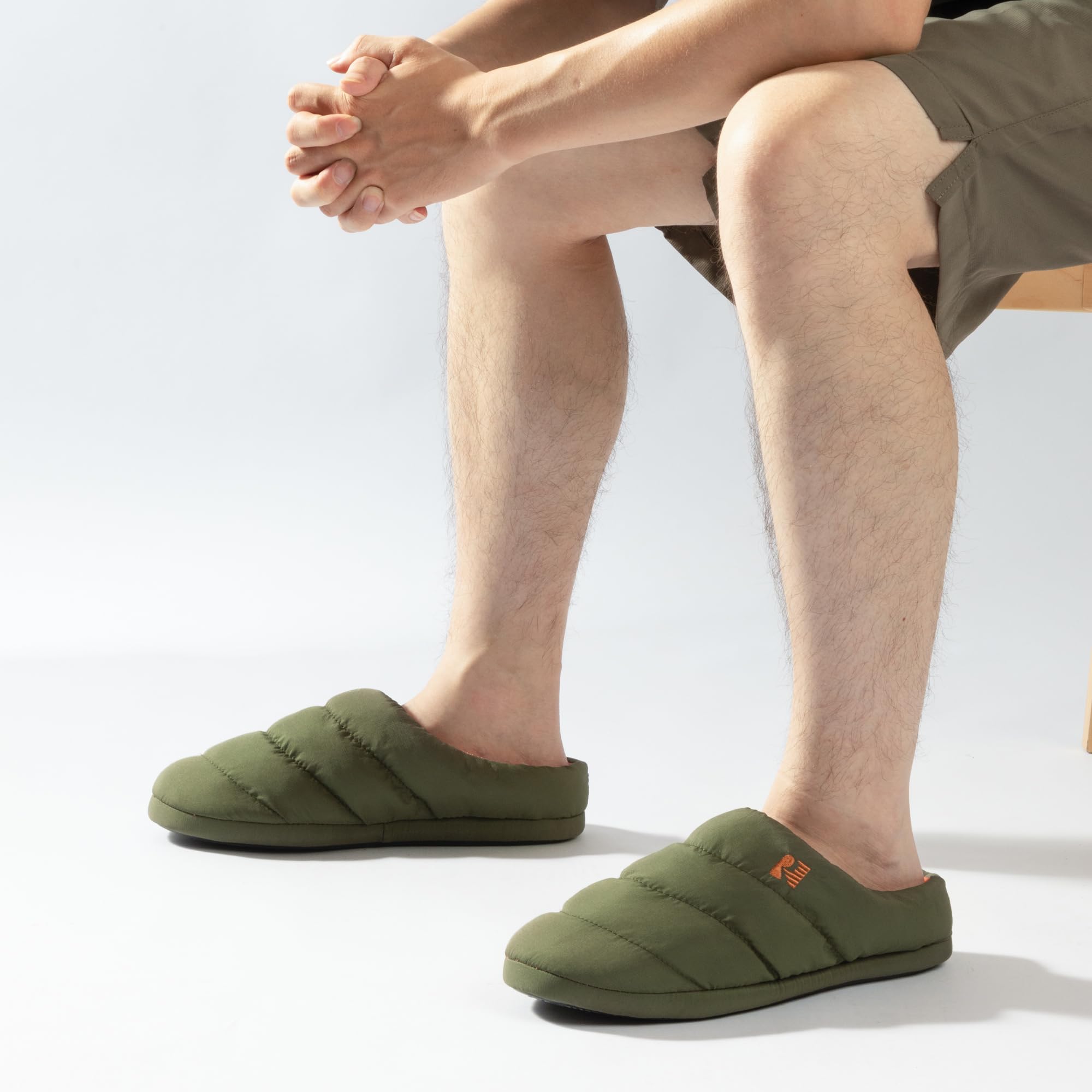 RockDove Pantofole da Campeggio in Memory Foam per Uomo