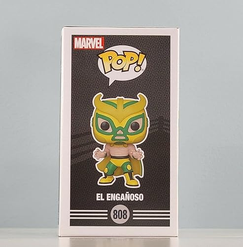 Miniatura 2 de Lucha Libre Marvel Edition El Enganoso Pop! Figura coleccionable de vinilo con cabeza de bobble, exclusiva
