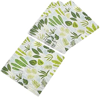 MAGICLULU 3paquetes Paquete De Servilletas Decorativas Verdes Para Almuerzo Cenas y Fiestas