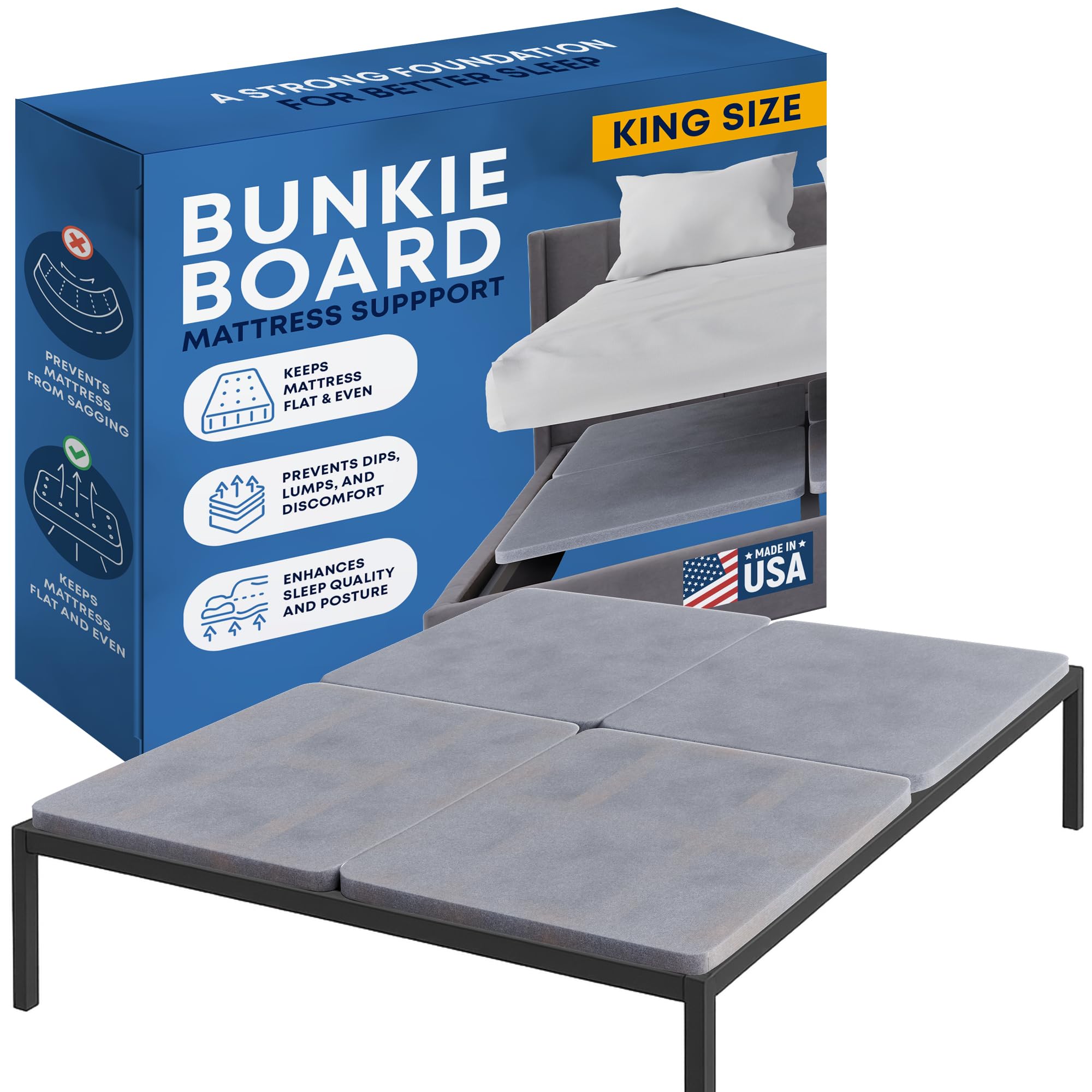 Greaton Premium 38mm Split Wood Bunkie Board
