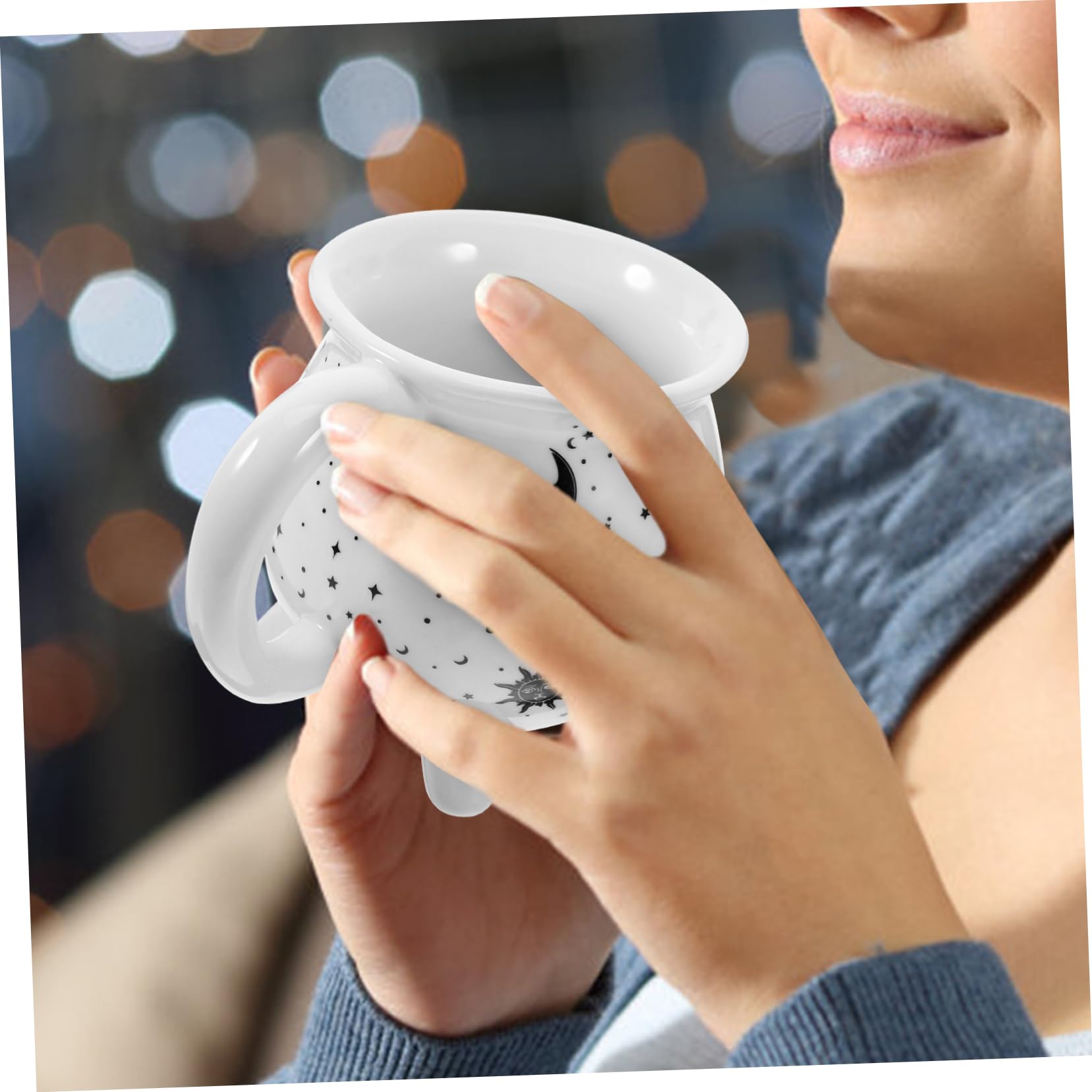 Veemoon Novelty Witch Cauldron Mug Keramische Kaffeetasse Für Halloween-dekoration Vielseitig Einsetzbar Für Zuhause Büro Und Cafés Mit Schwarzem Design